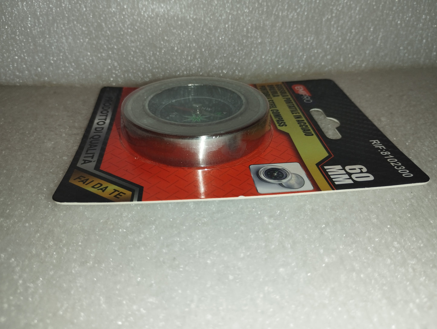 Bussola Portatile In Acciaio
Diametro 60 MM