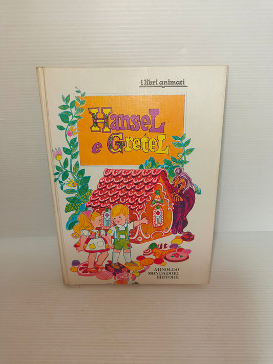 Libro Pop Up Hansel e Gretel, Mondadori 1970