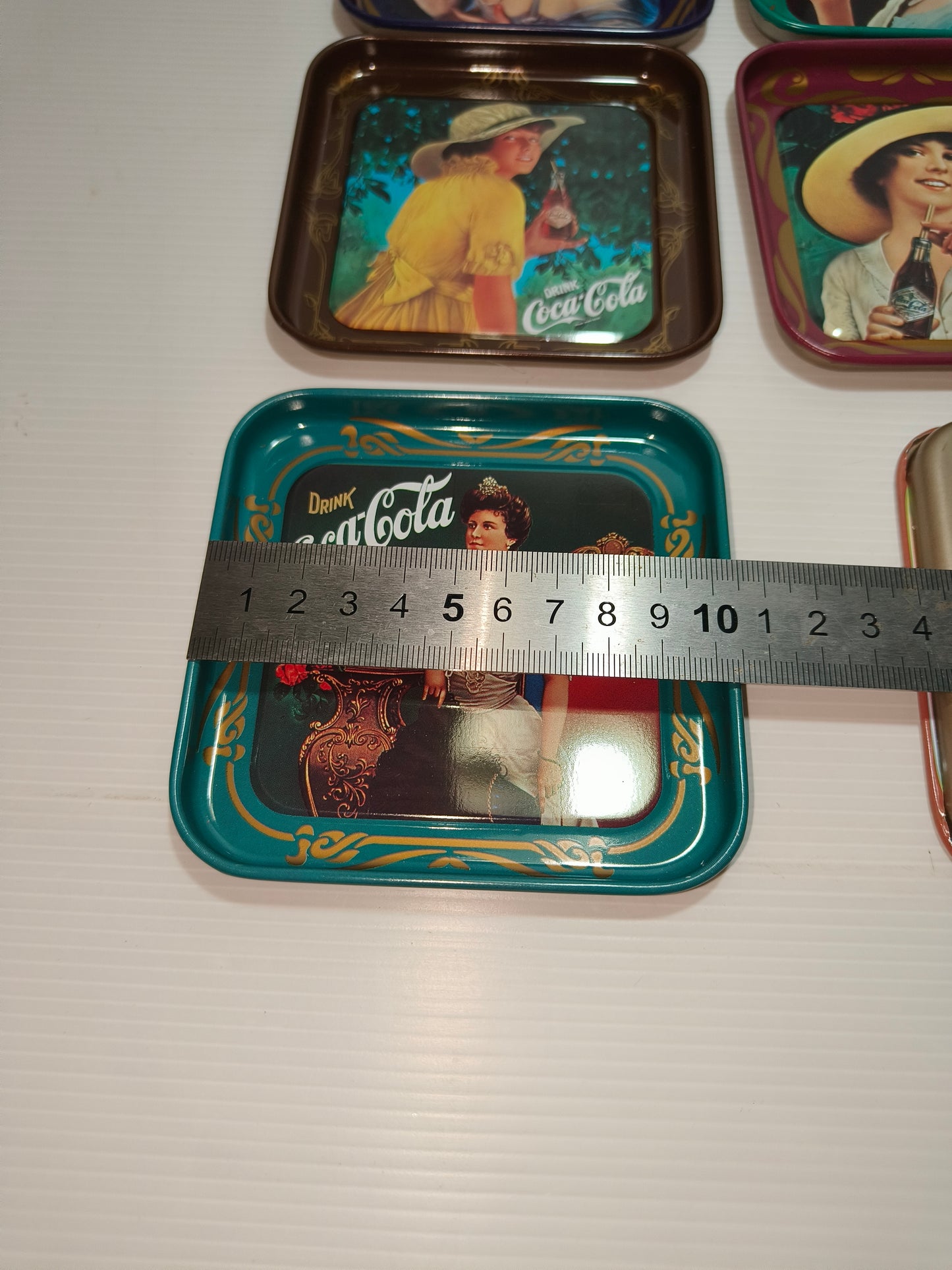 Sottobicchieri vintage Coca Cola in metallo