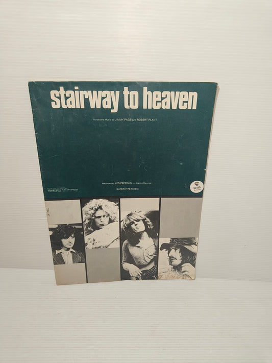 Spartito Led Zeppelin Stairway To Heaven 1972
