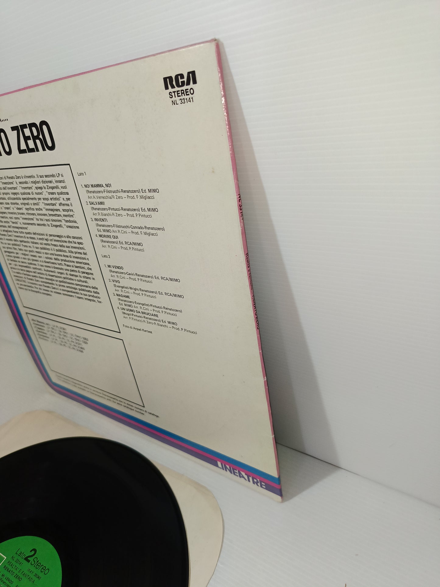 Realtà E Fantasia Renato Zero LP 33 Giri
Edito nel 1979 da RCA cod.NL 33141