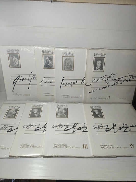 8 vinili 10 " 33 giri Fabbri anni 60