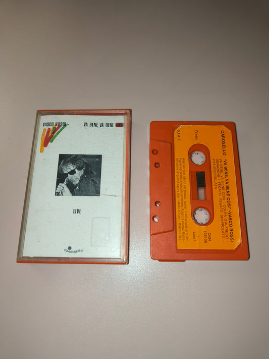 Vasco Rossi Va Bene, Va Bene Così Musicassetta