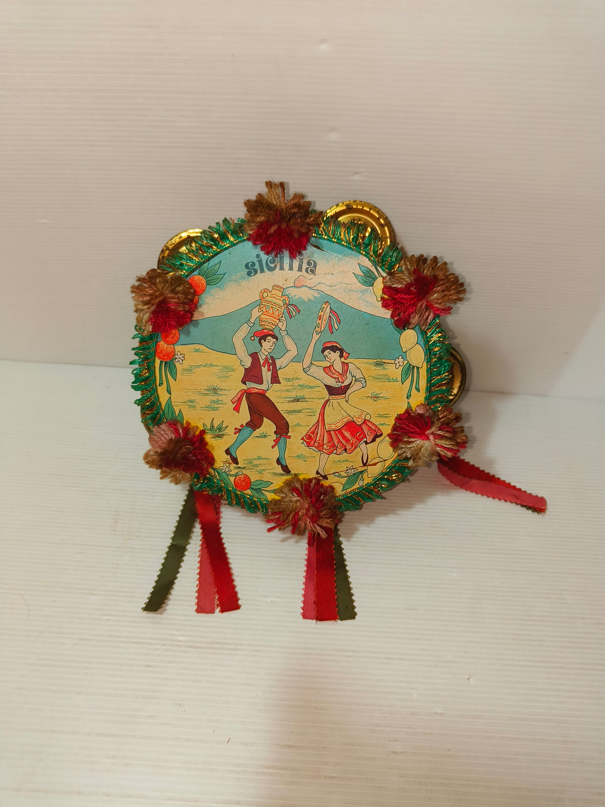 Tamburello siculo Sicilia vintage