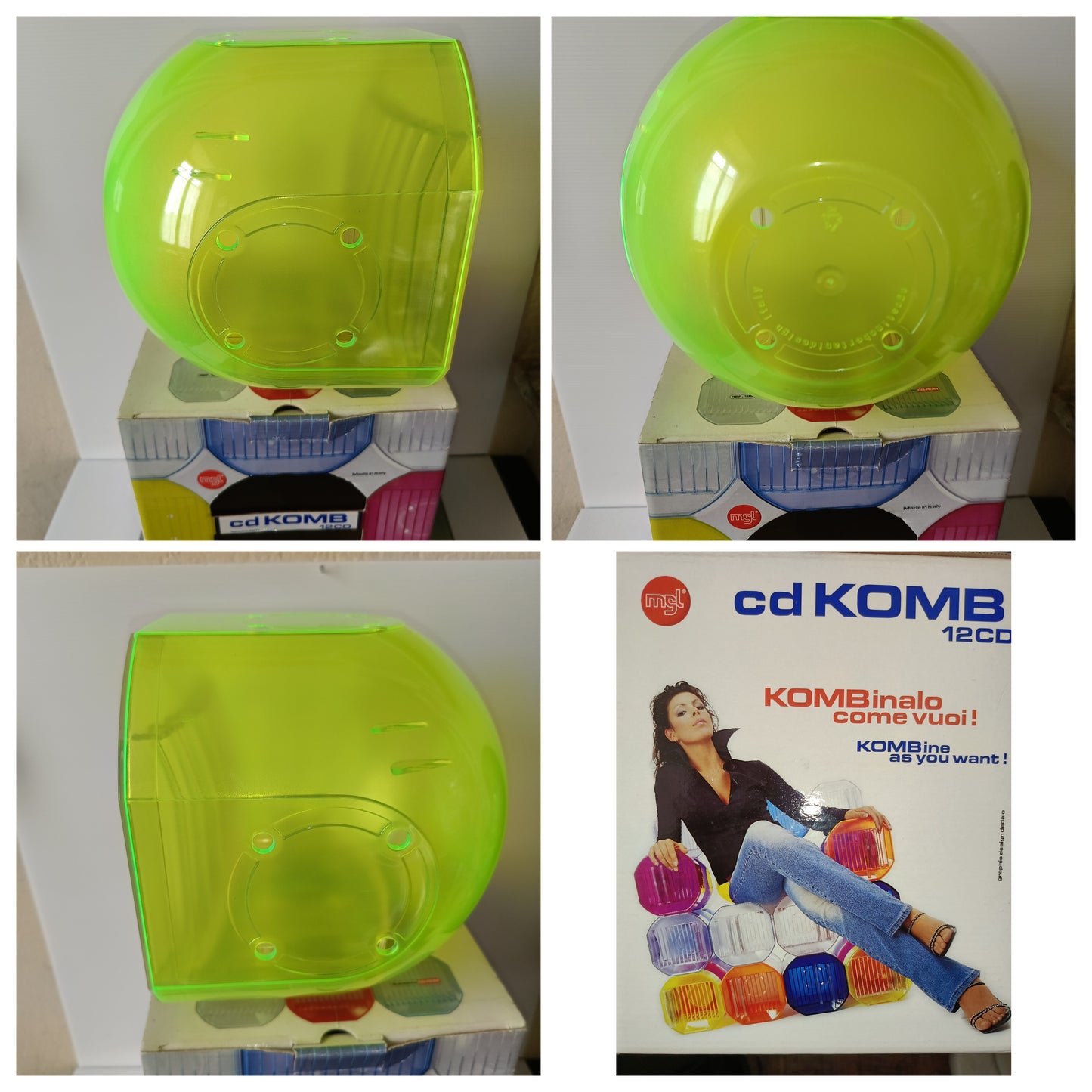 CD Komb 12 Cd
Prodotto da Mgl Plast
Design Agostino Bertani