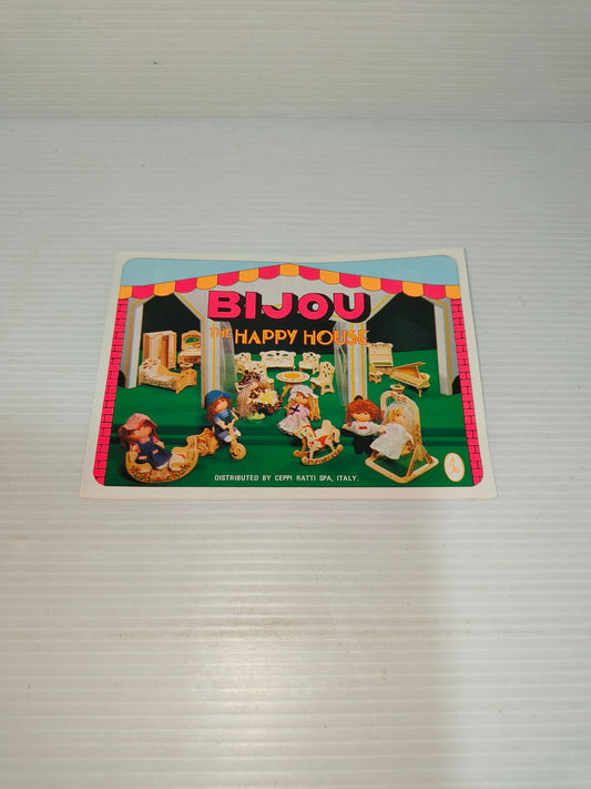 Depliant Bambole e mobili Bijou Ceppiratti anni 70