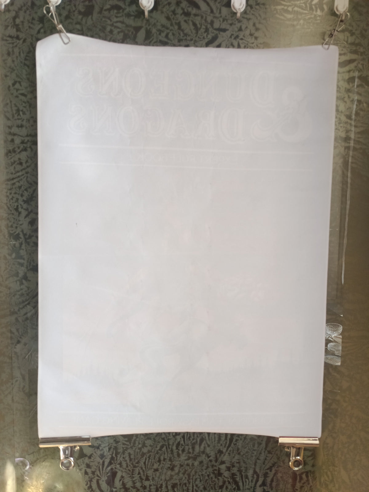 Dungeons Dragons Stampa Su Tela misure 70x 51 cm circa