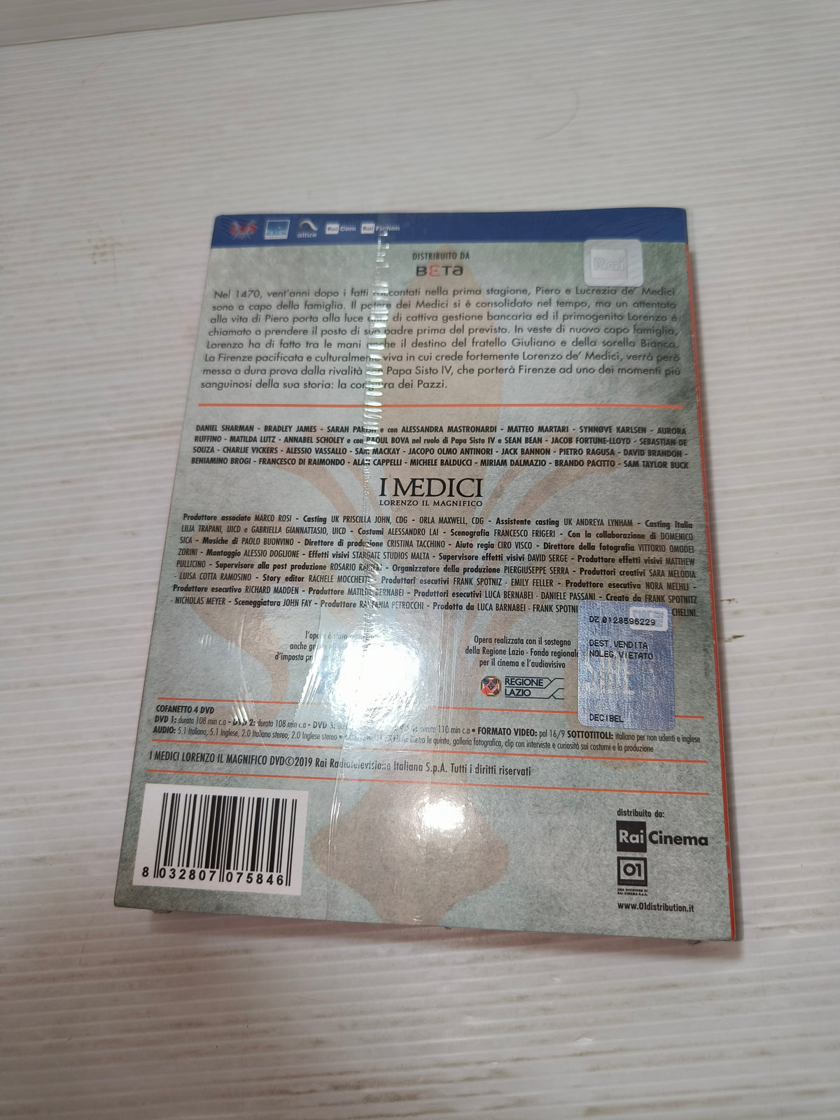 Cofanetto " I Medici.Lorenzo il Magnifico" DVD 4 dischi