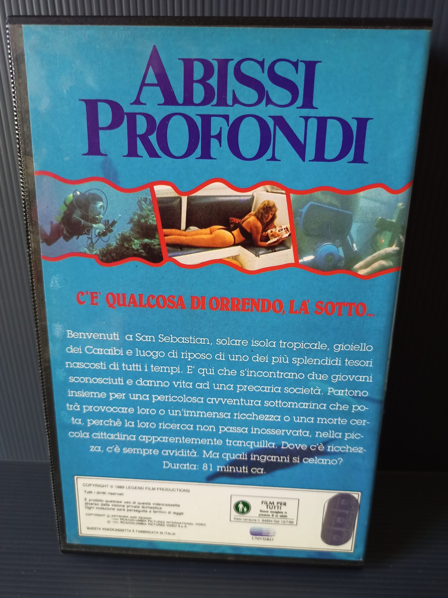 VHS Deep Abyss, RCA Columbia