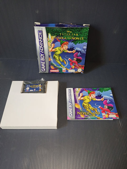 Gioco Peter Pan ritorno all'Isola che non c'è per Game Boy Advance