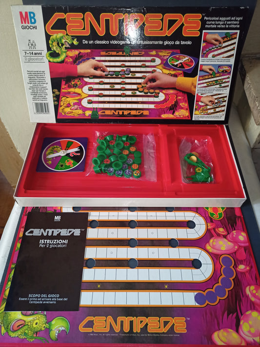 Gioco da tavolo Centipede, Mb originale anni 80