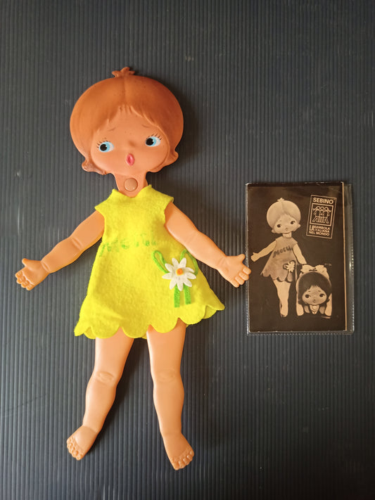 Folding doll Messi Sebino, original from the 70s