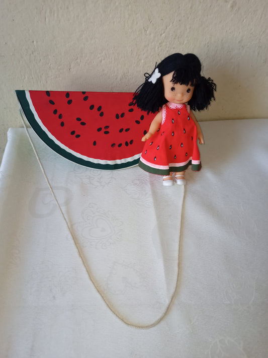 Furga watermelon doll, original from the 70s