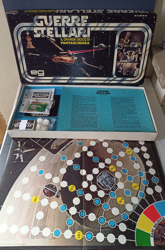 Gioco da tavolo Guerre Stellari, Eg originale anni 70
