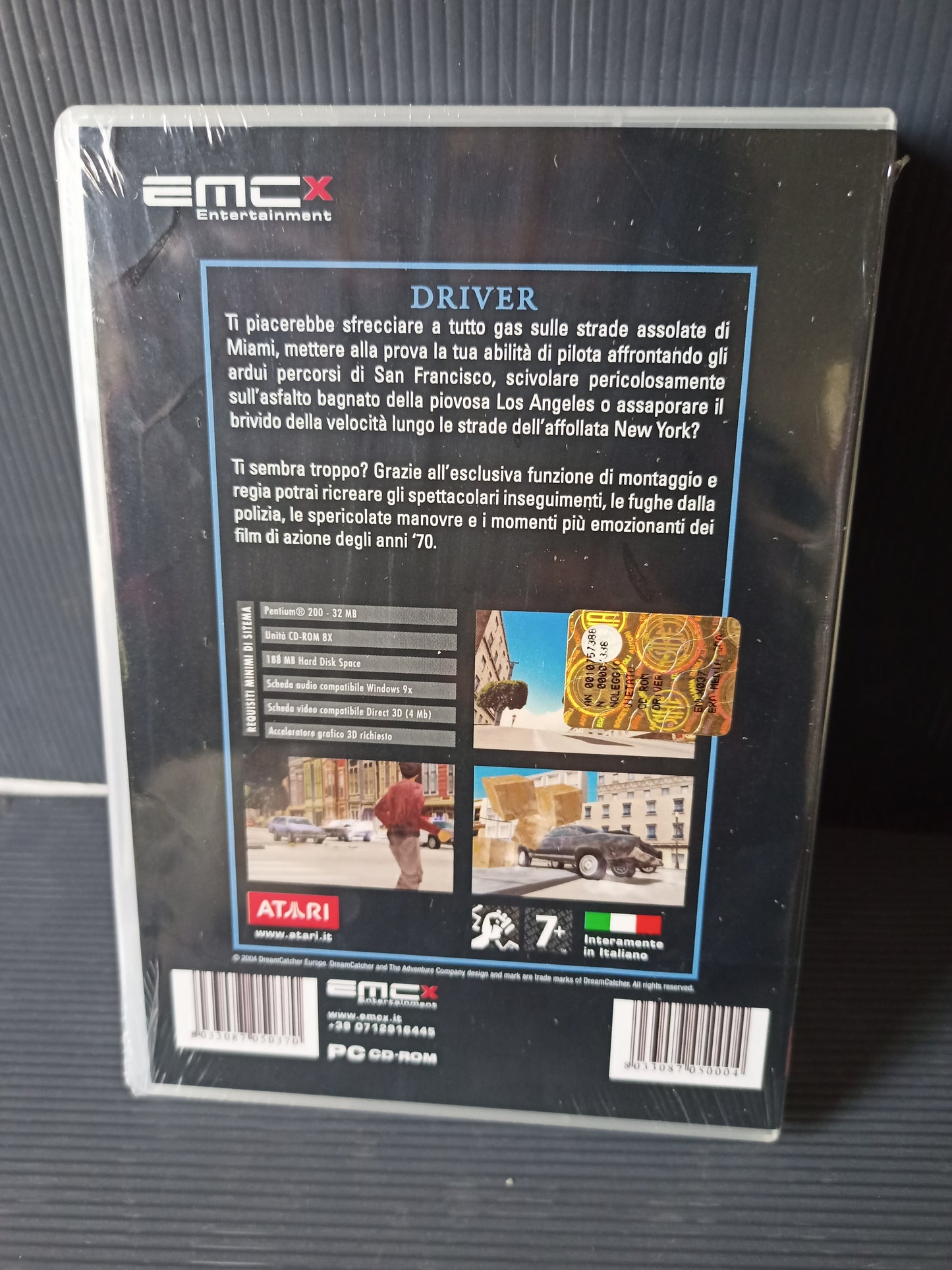 Videogioco PC Driver, Sigillato