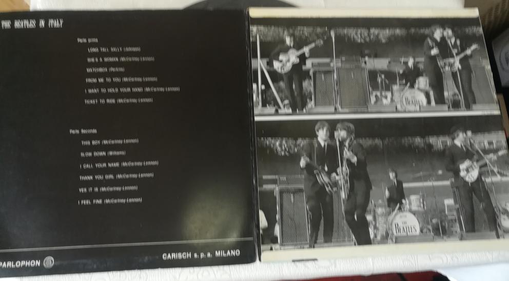 Beatles in Italy Lp Parlophon