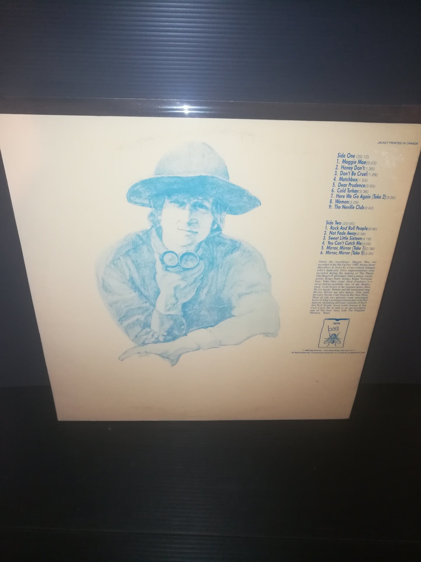 The Lost Lennon Tape Volume Six Lp 33 Rpm