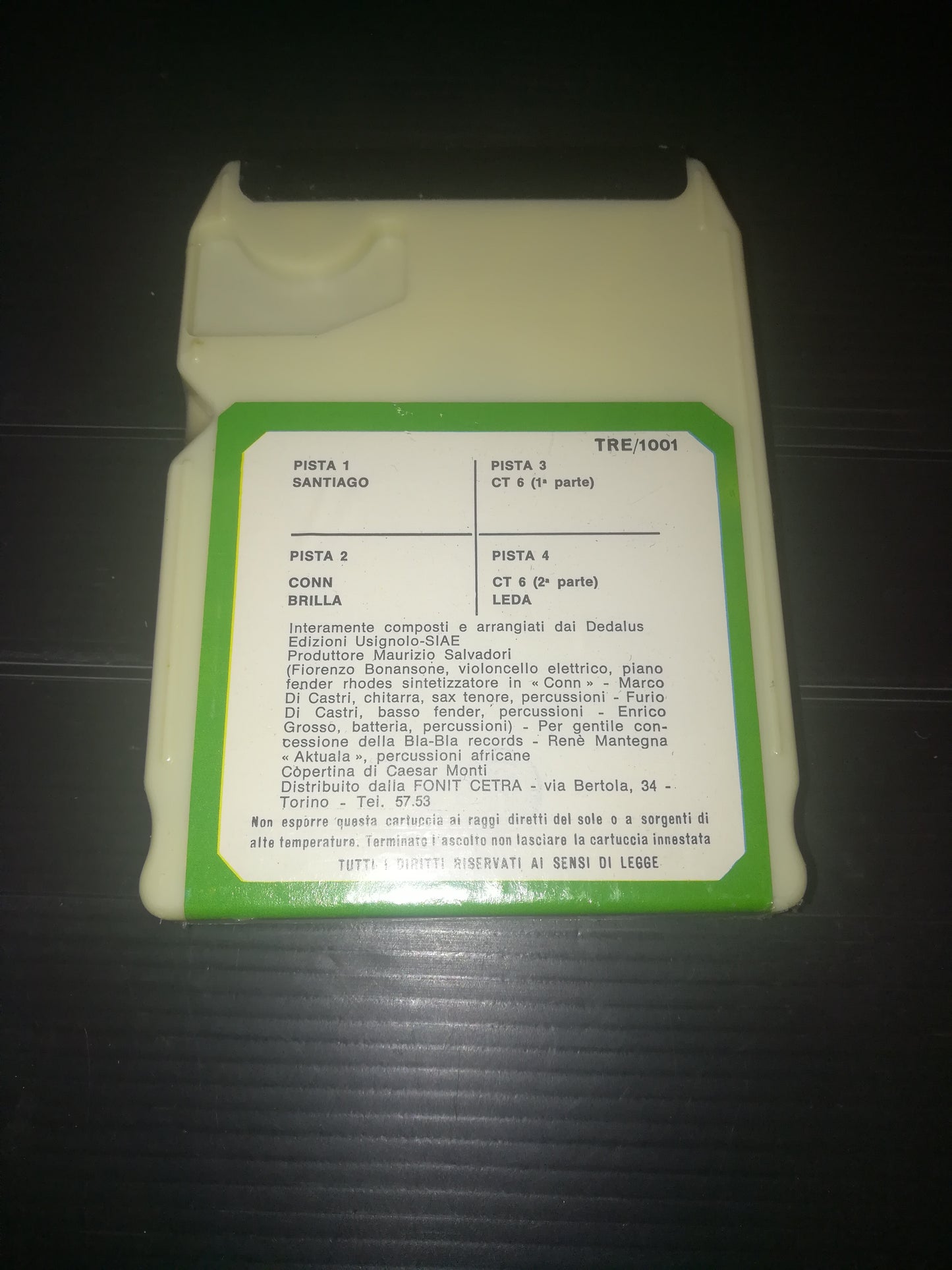 Dedalus Stereo Cassette 8