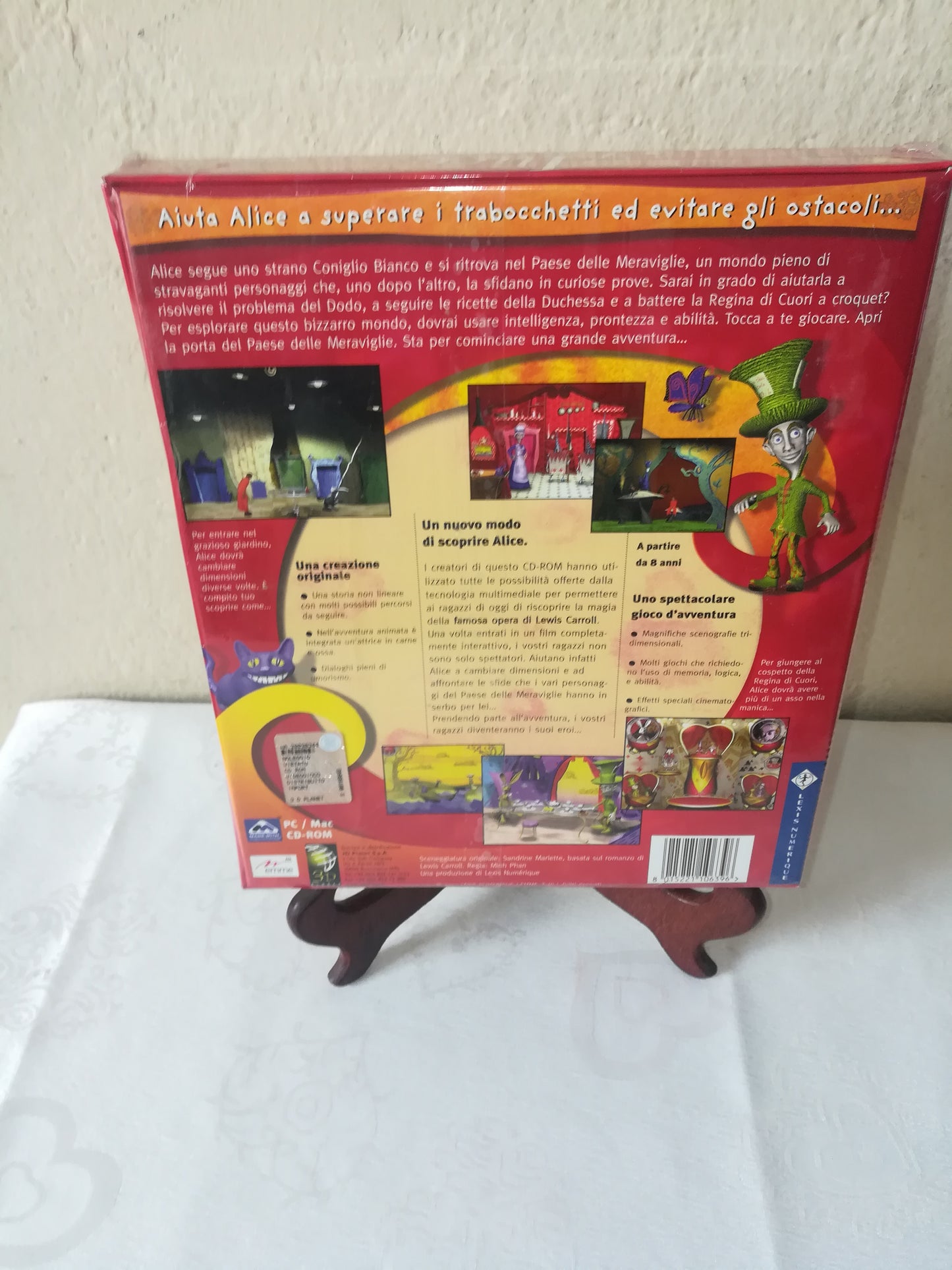 Video game "Alice in Wonderland" PC Mac CD-ROM