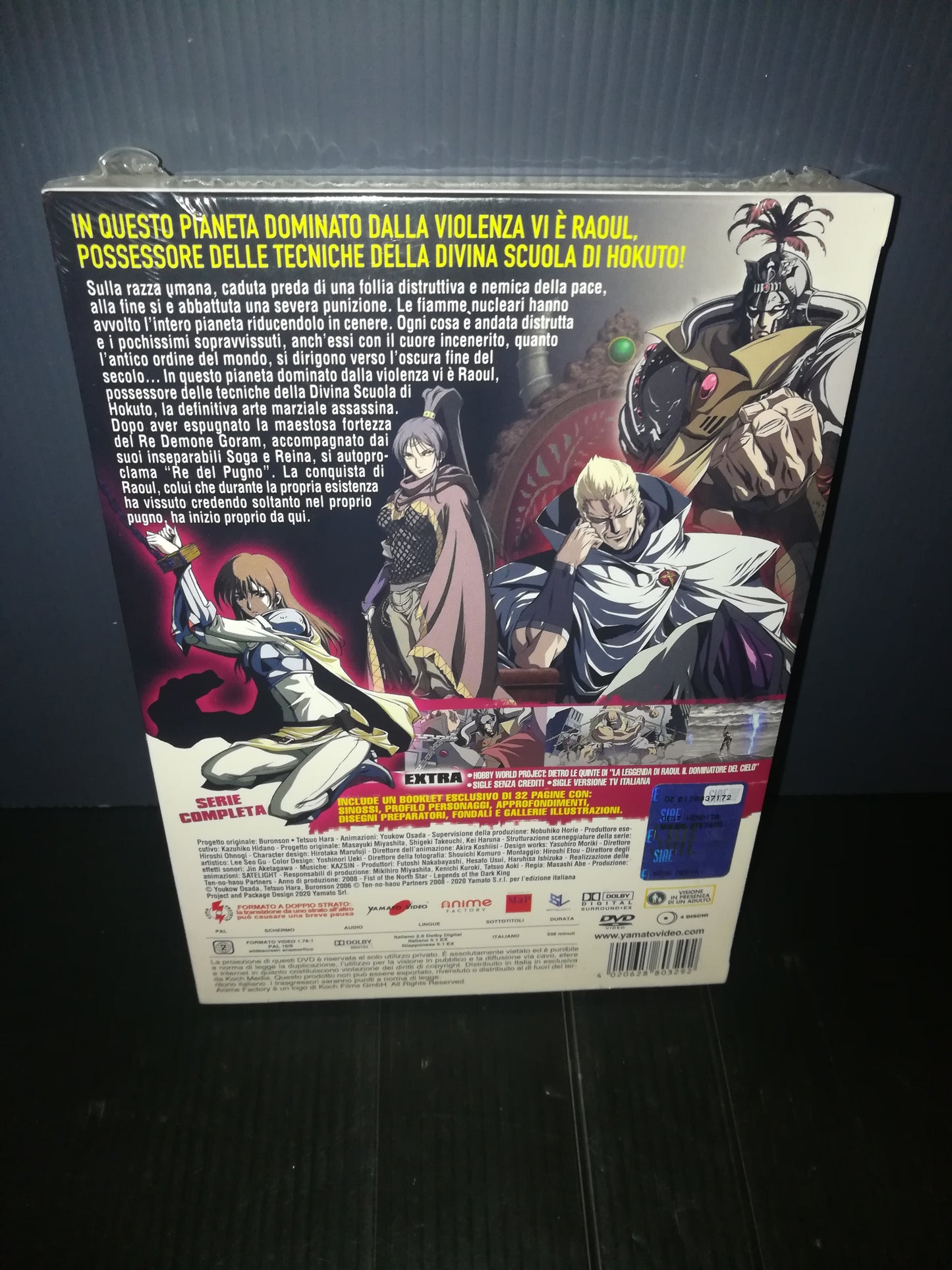 Cofanetto" Ken il Guerriero.La leggenda di Raoul il dominatore del cielo" DVD 4 dischi