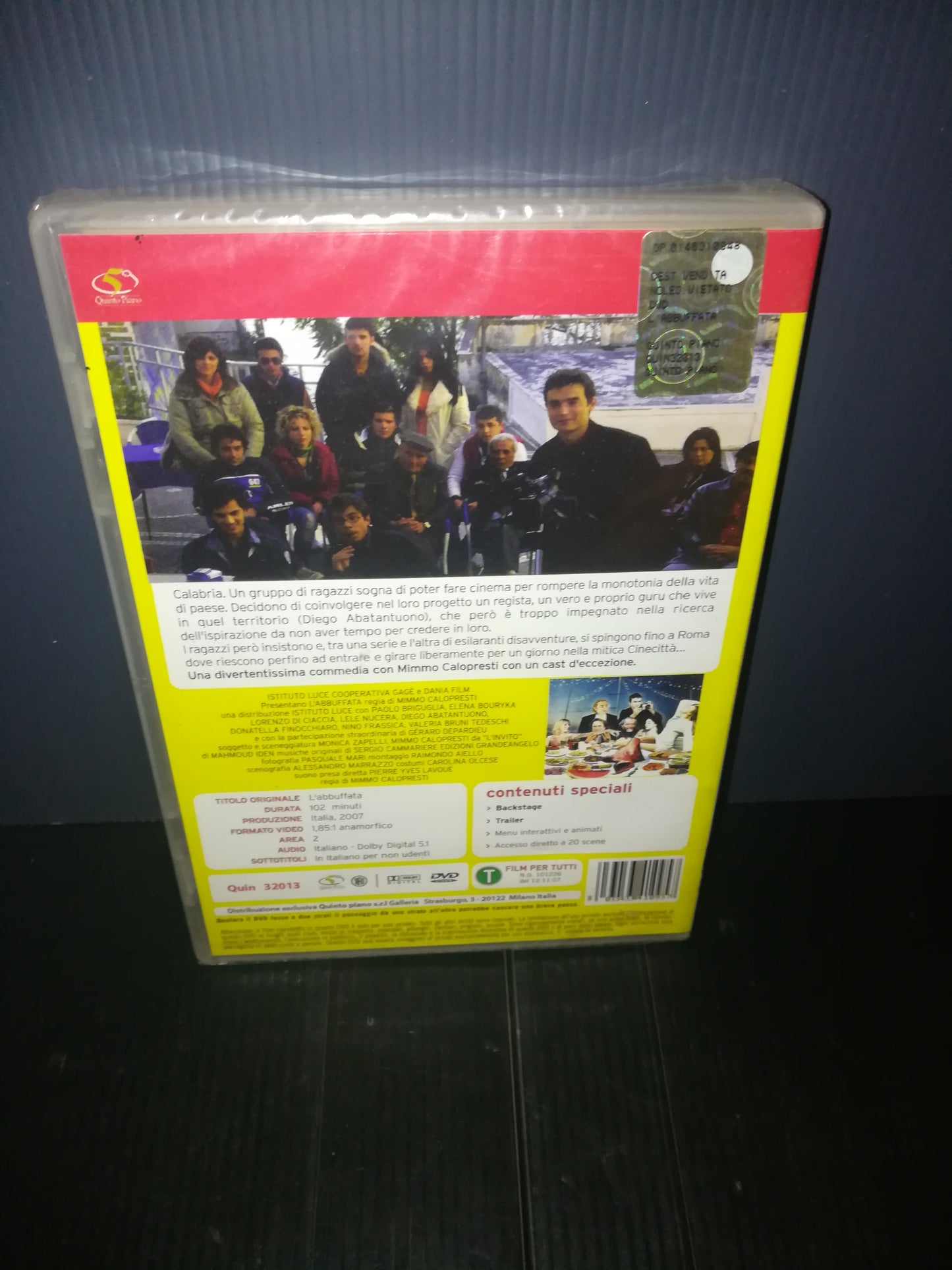 "The Binge" Abatantuono DVD