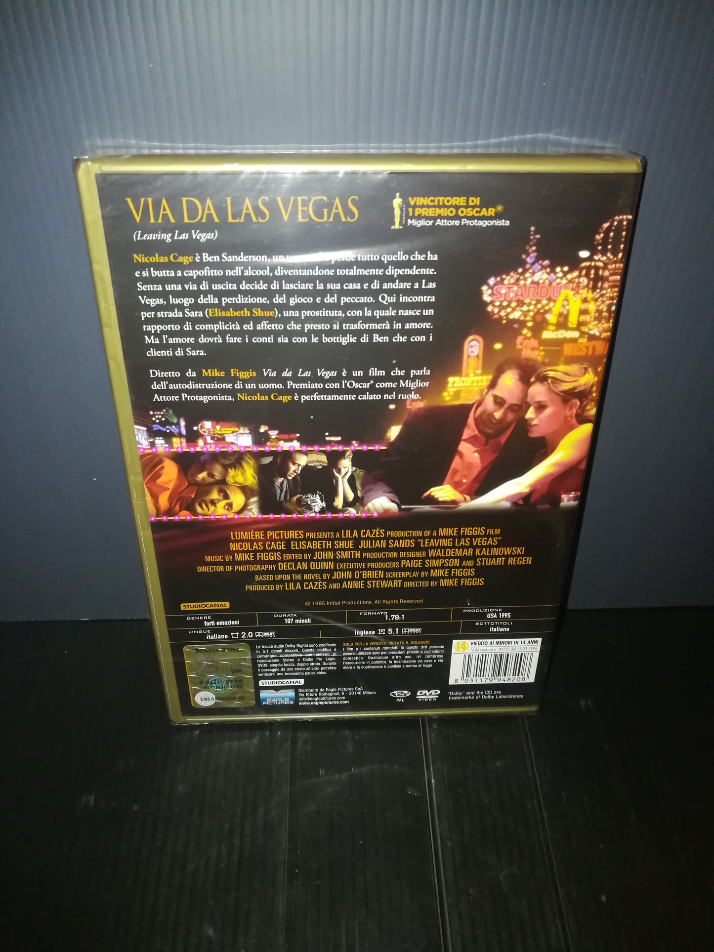 "Leaving Las Vegas" Cage/Shue DVD