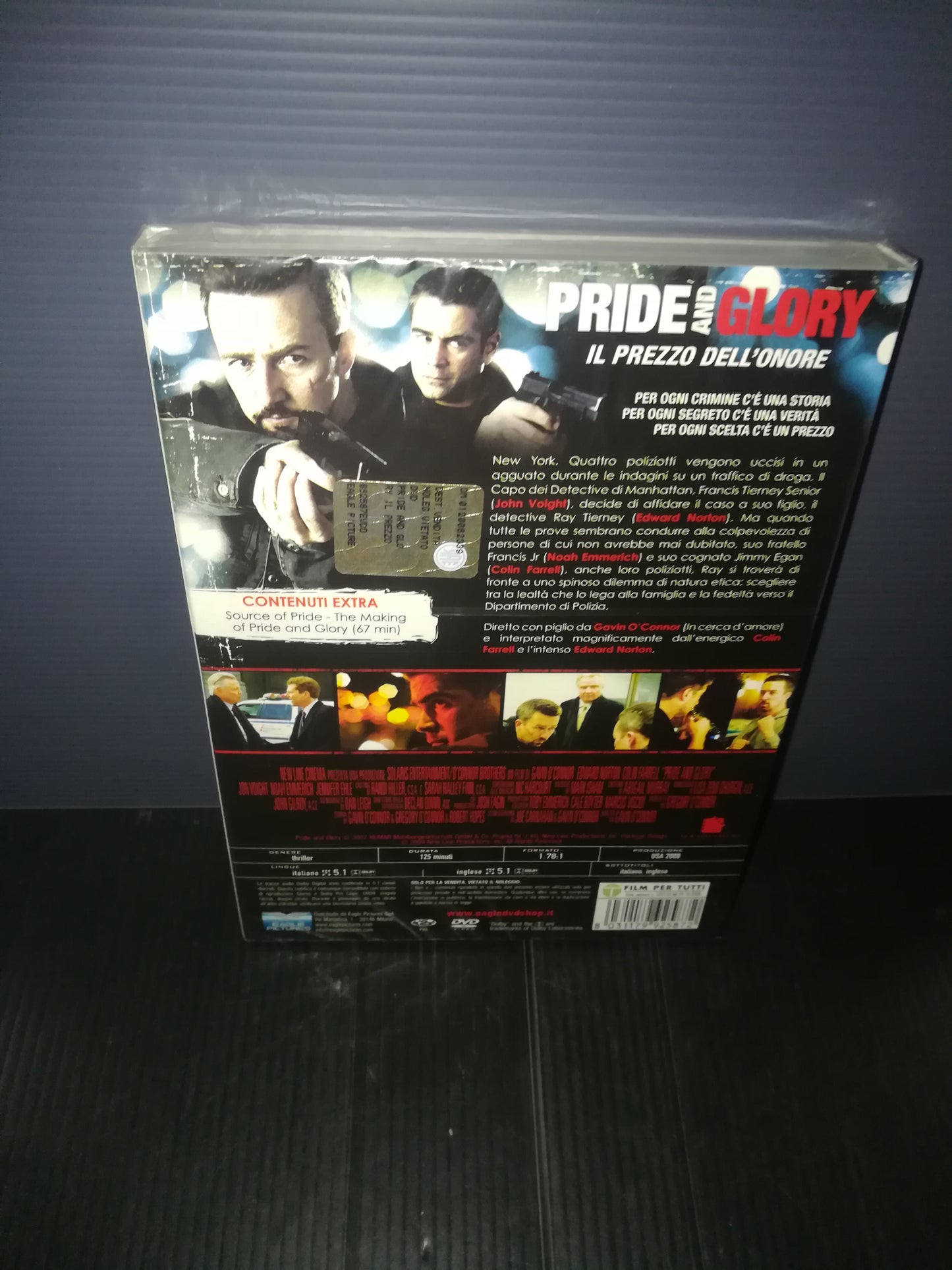 "Pride and Glory" Norton/Farrell DVD