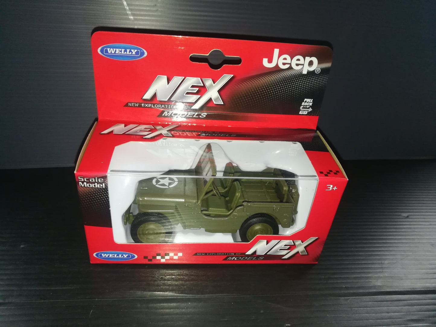 Model "Jeep 1941 Willys MB" Nex Welly