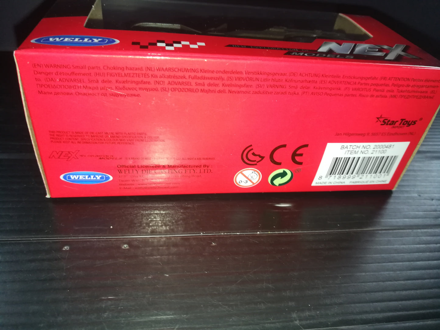 Modellino "Jeep 1941 Willys MB" Nex Welly