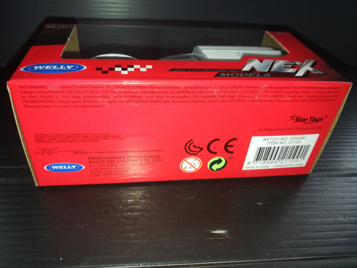 Model "Citroen 2 CV Fourginette" Nex Welly