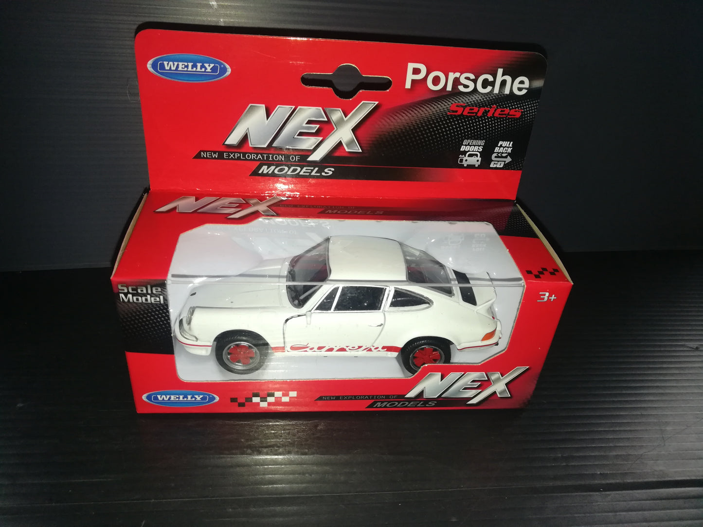 Model car "Porsche 911 Carrera RS 2.7" Nex Welly