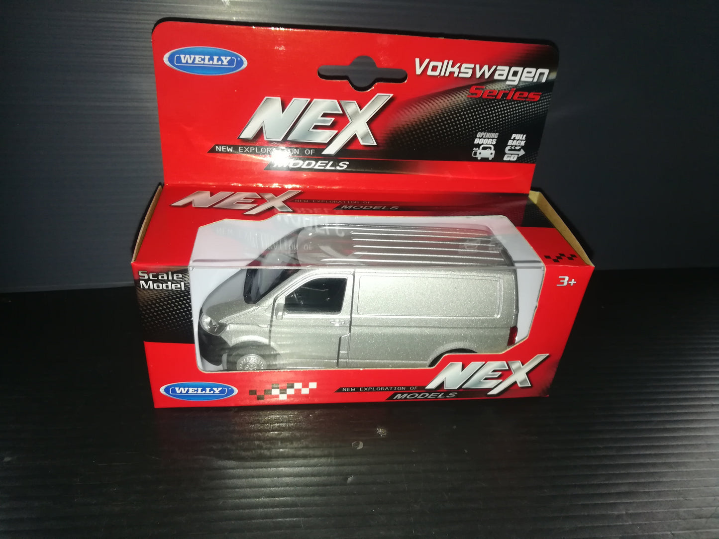 Model "Volkswagen Transporter T6 Van" Nec Welly