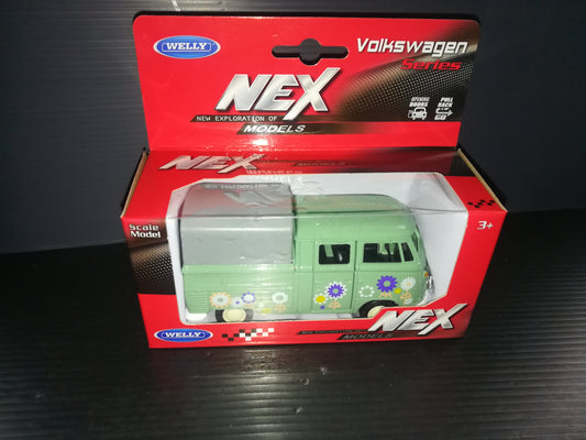 Modellino " Volkswagen T1 Double Cabin Pick Up" Nex Welly