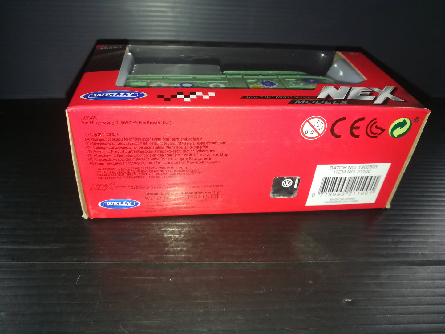 Model "Volkswagen T1 Double Cabin Pick Up" Nex Welly