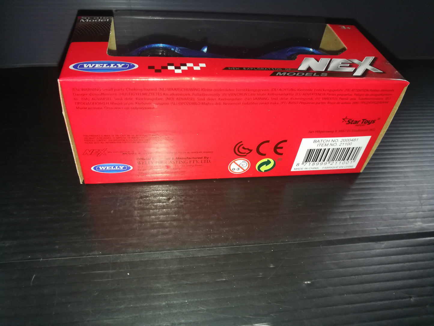 Modellino " Ford 2017 GT" Nex Welly