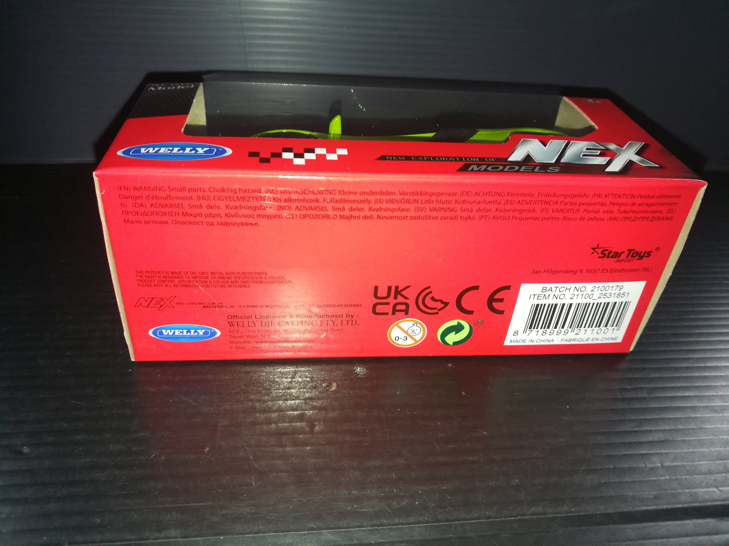 Modellino " McLaren 675 LT" Nex Welly