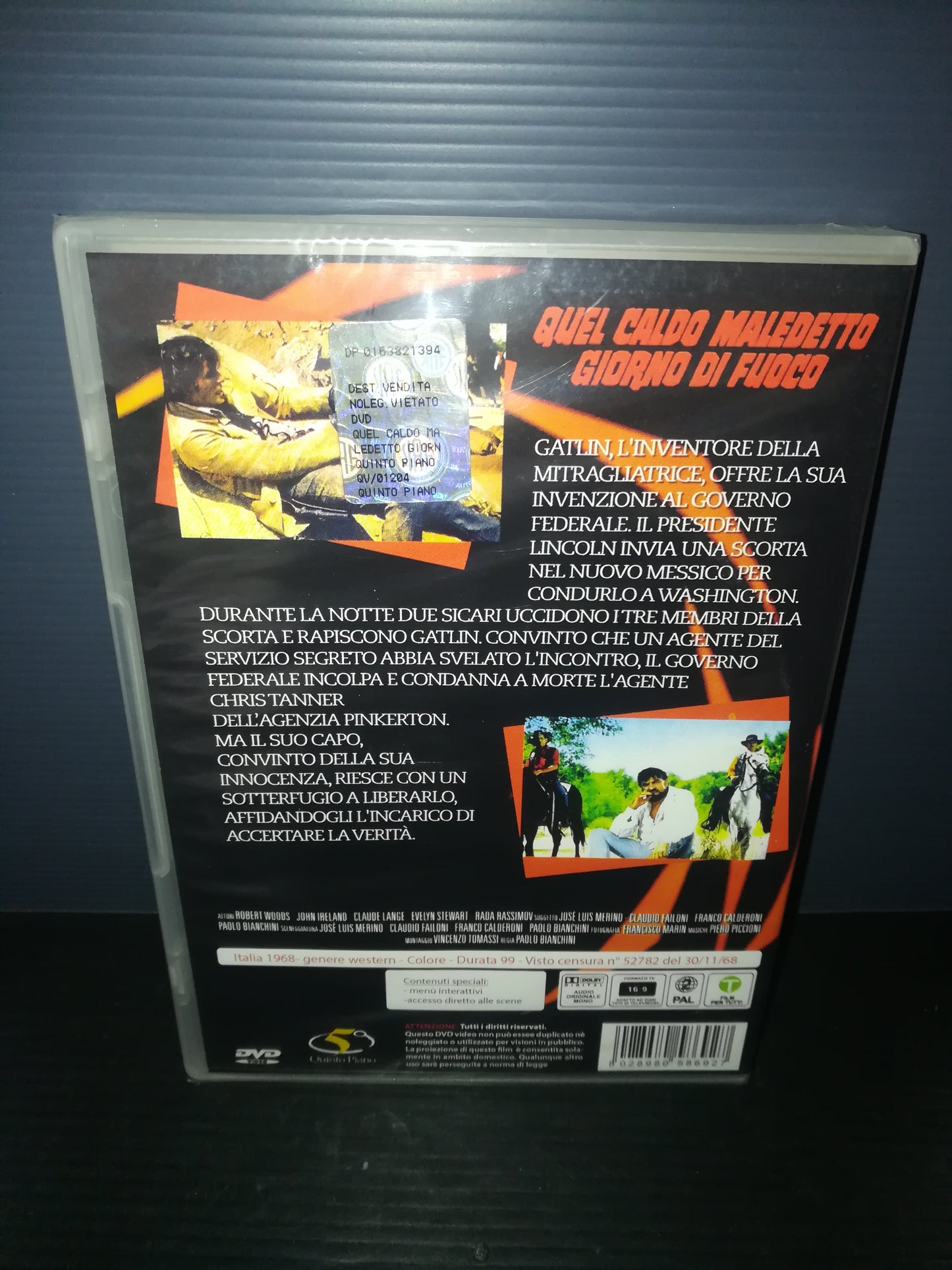 "That Hot Damn Day of Fire" Robert Woods DVD