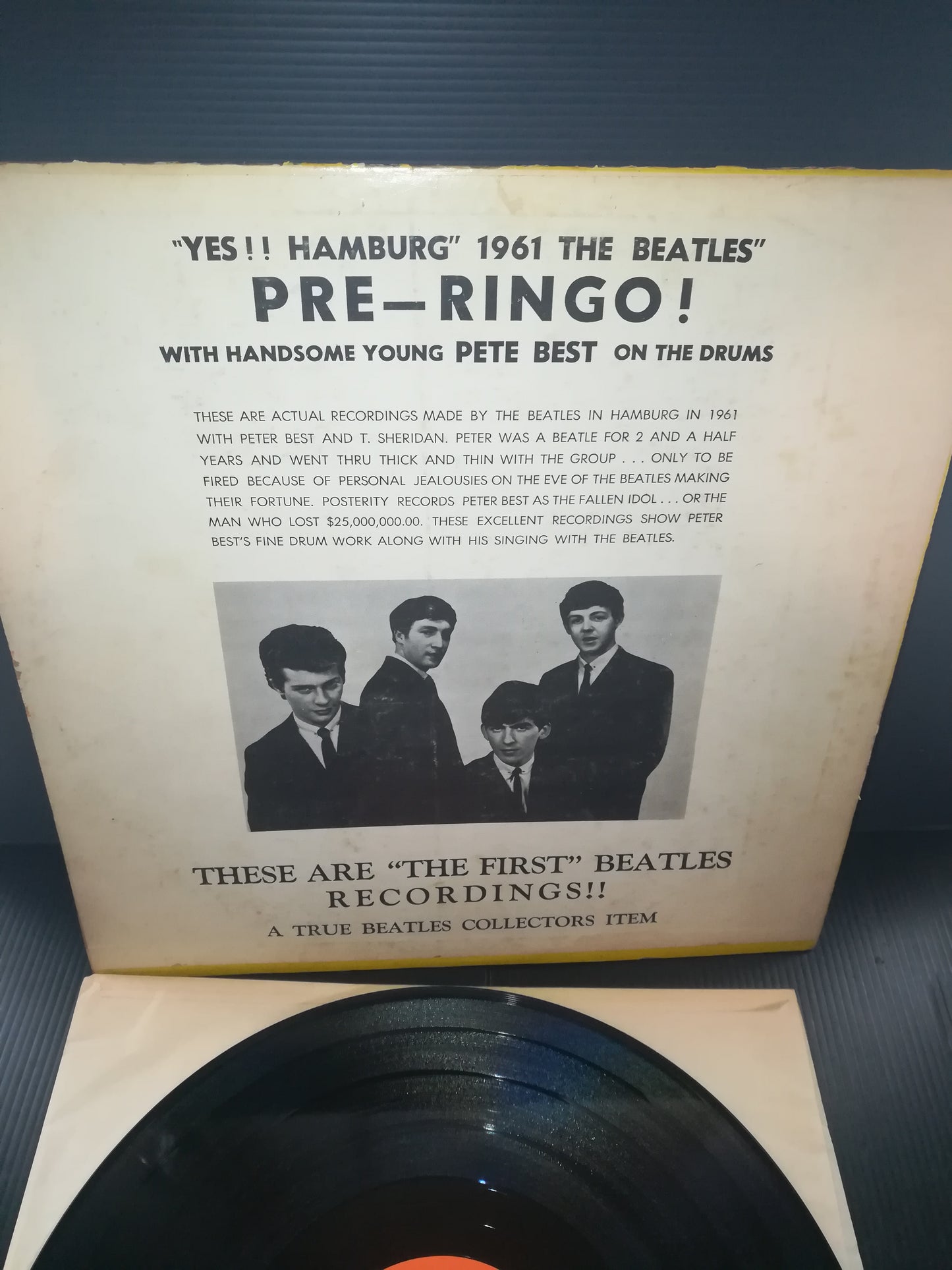 "This Is ..the Savage Young Beatles" Savage 33rpm LP
