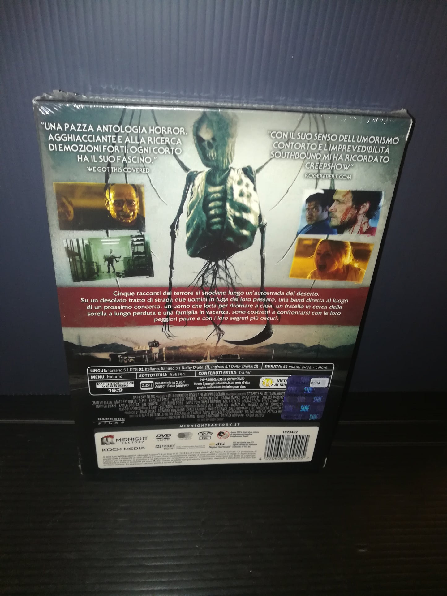 "Southbound.Autostrada per l'Inferno" Dvd Limited Edition