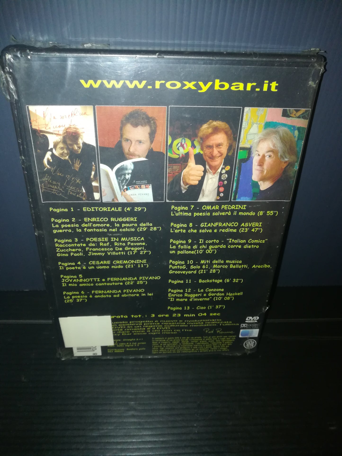 "Roxy Bar n.9" Red Ronnie DVD