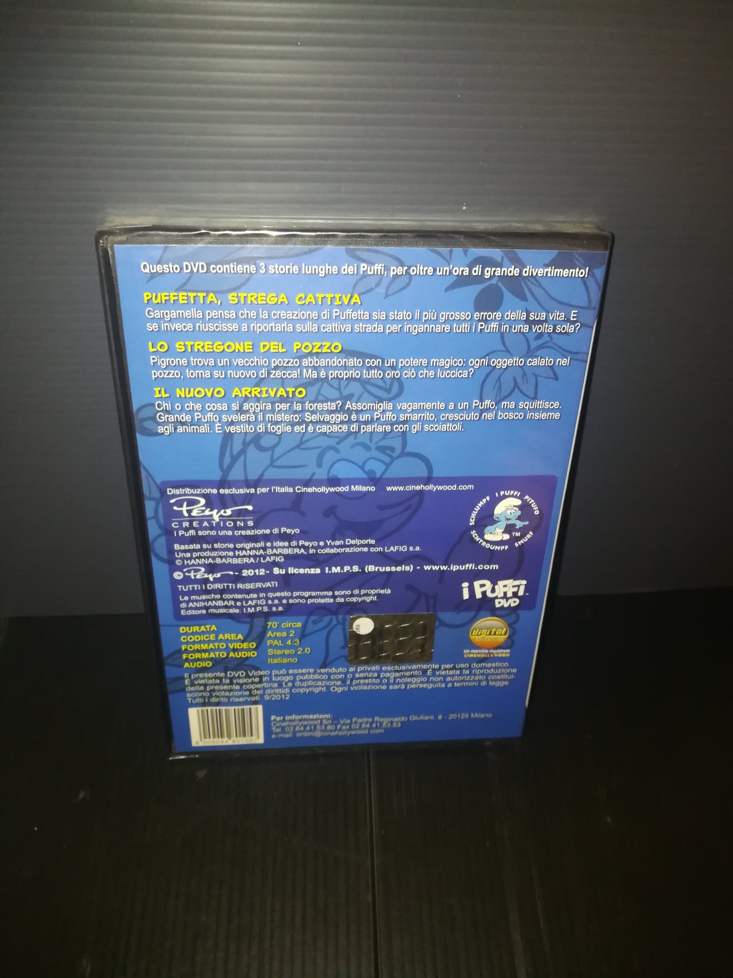 "The Newcomer" the Smurfs DVD