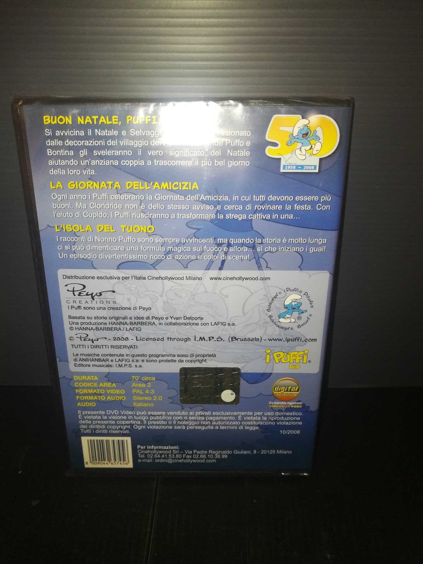 "White Christmas with the Smurfs" DVD