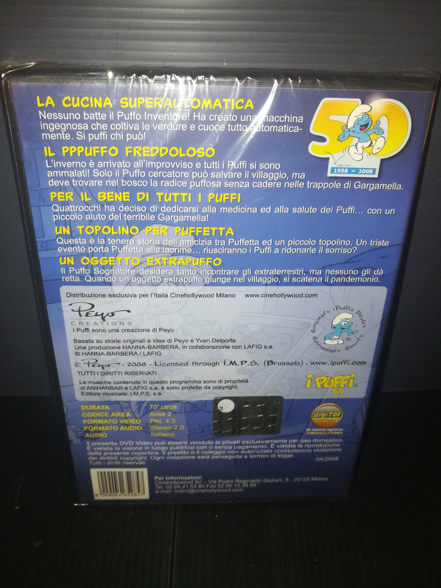 "The Cold Smurf" The Smurfs DVD