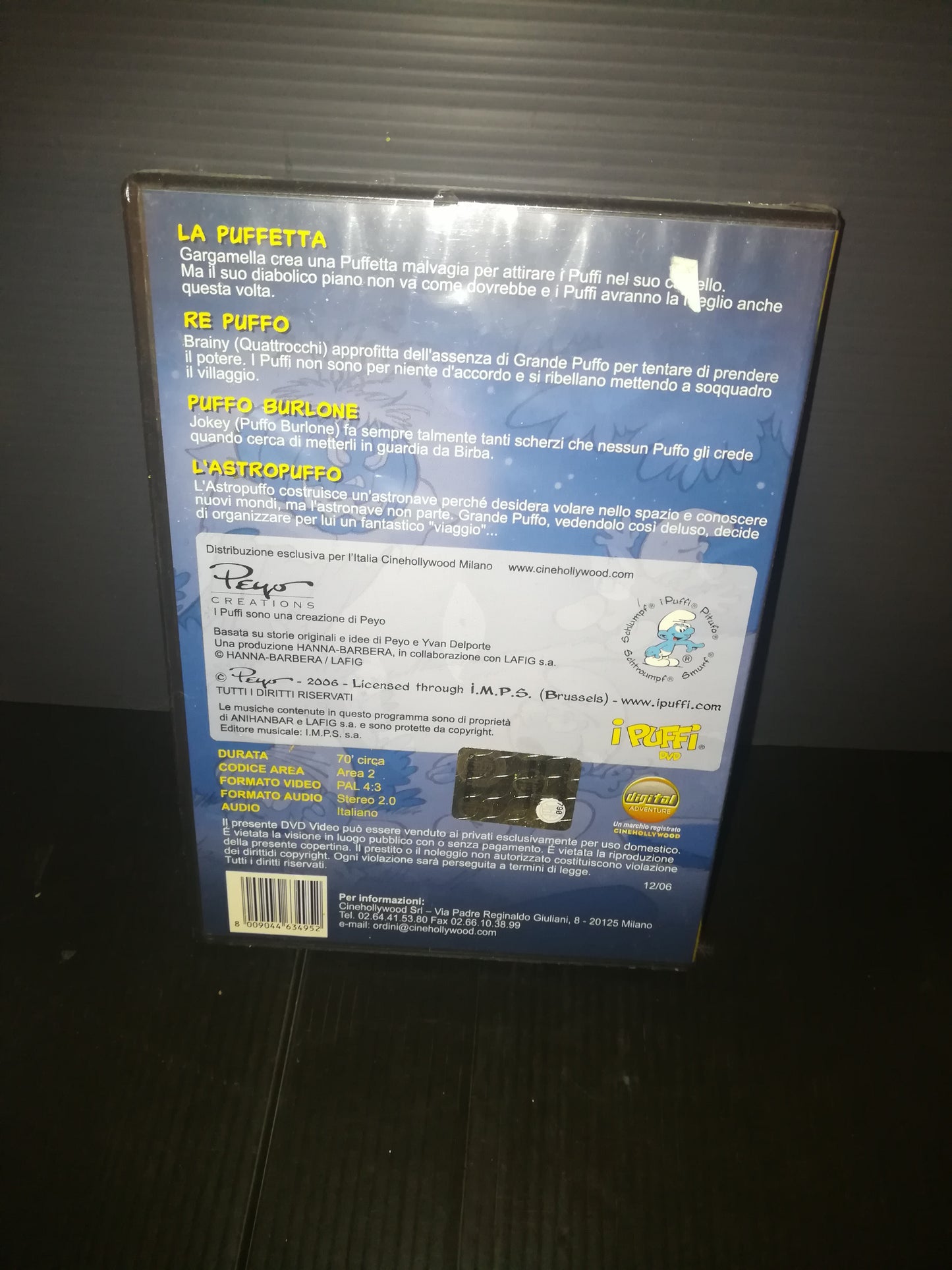 "The Great Adventures of The Smurfs" DVD