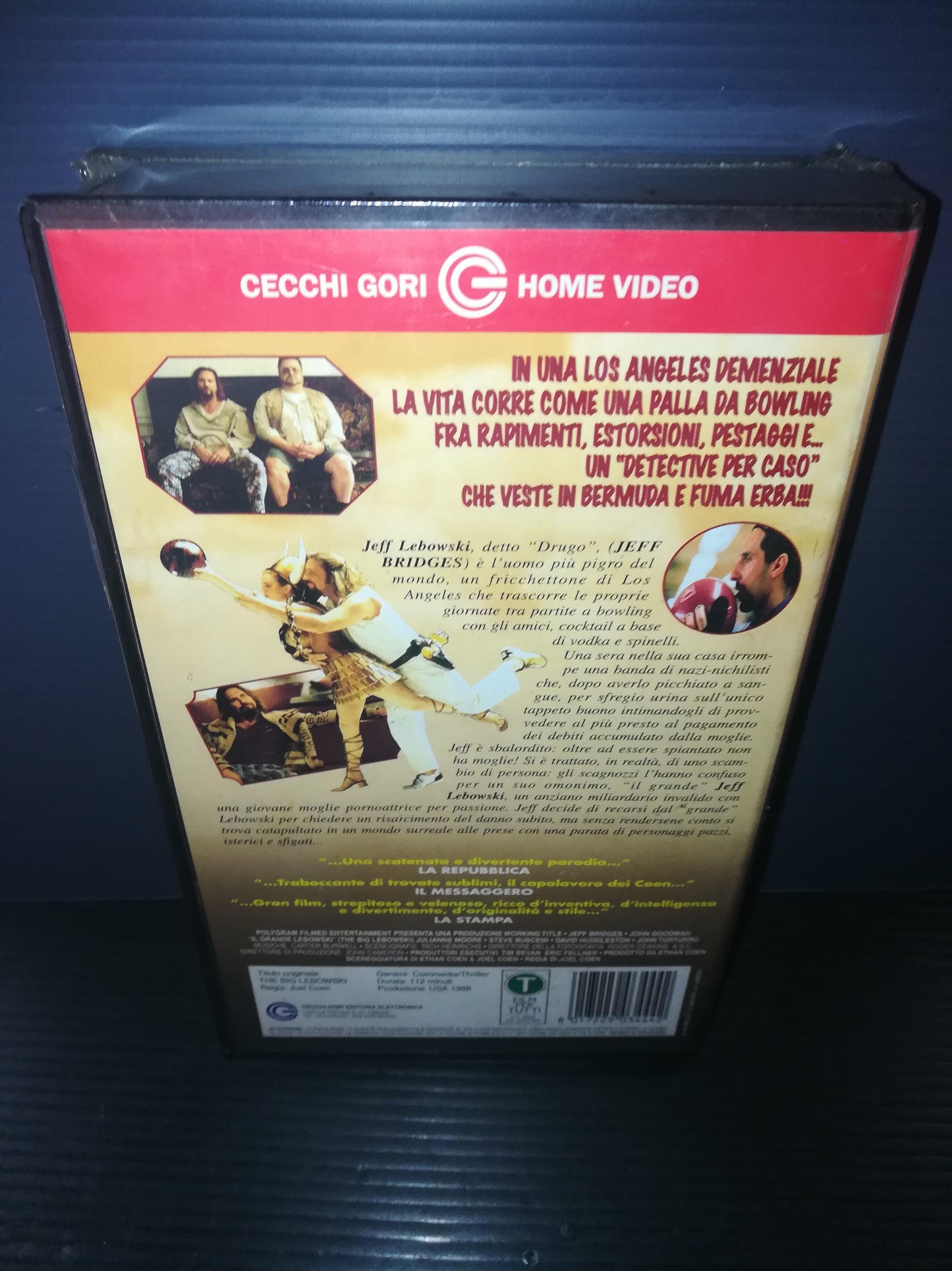 "The Big Lebowski" Jeff Bridges VHS