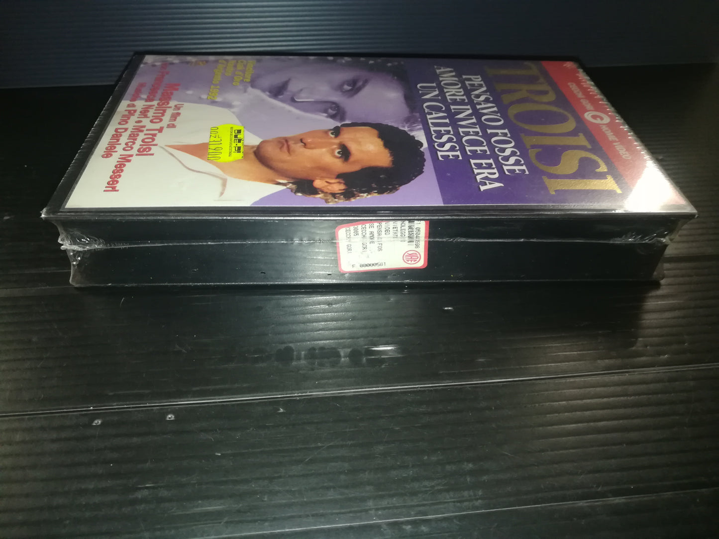 "Pensavo fosse amore invece eta un calesse" Massimo Troisi VHS Cecchi Gori