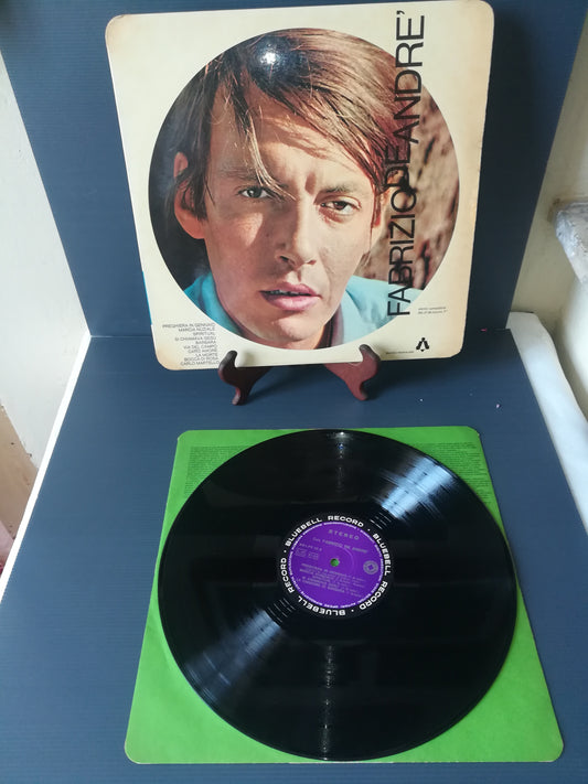 "Fabrizio De Andrè vol.1" LP 33 rpm Bluebell