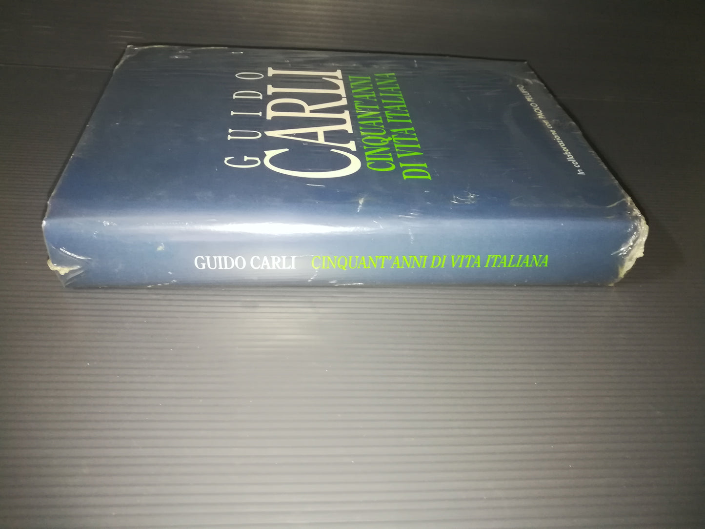 "Fifty Years of Italian Life" Guido Carli book