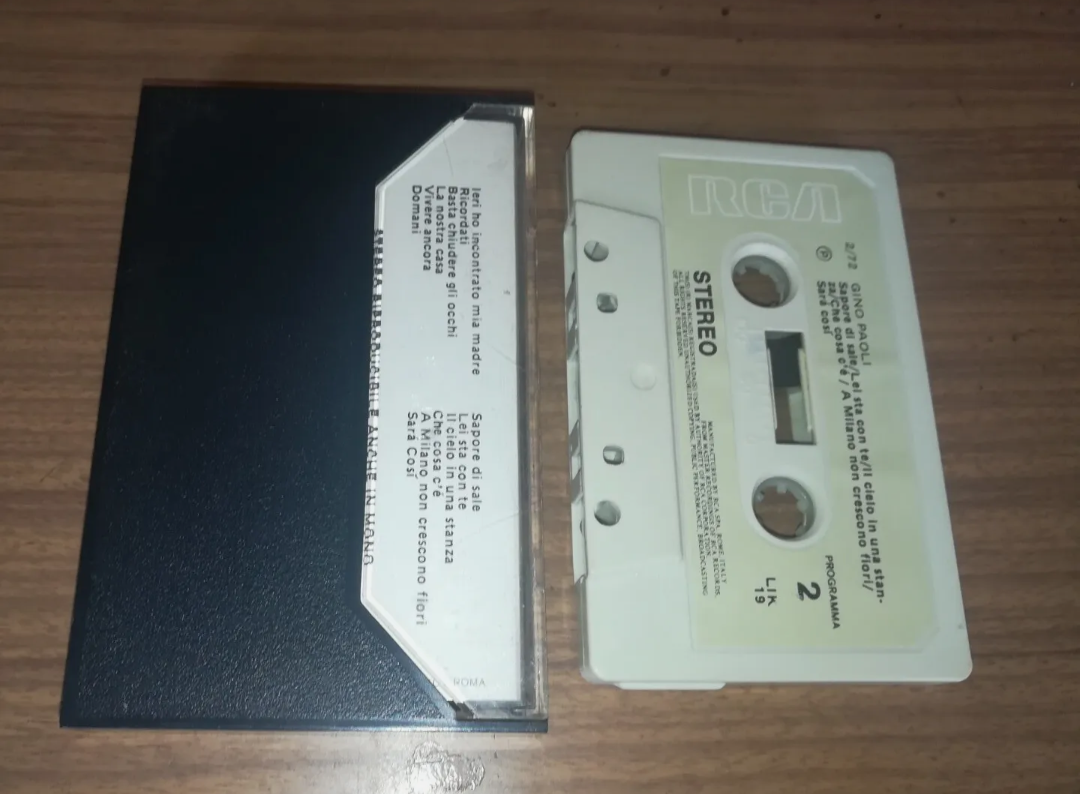 "Gino Paoli" Omonimo Musicassetta RCA