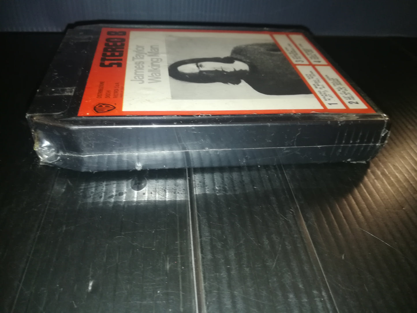 "Walking Man" James Taylor stereo cassette 8 WB/Dischi Ricordi
